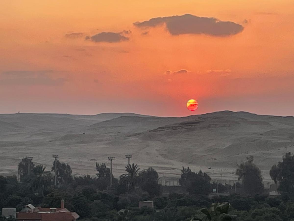 Golden Mask Pyramids Inn Kafret el-Gabal Exterior foto