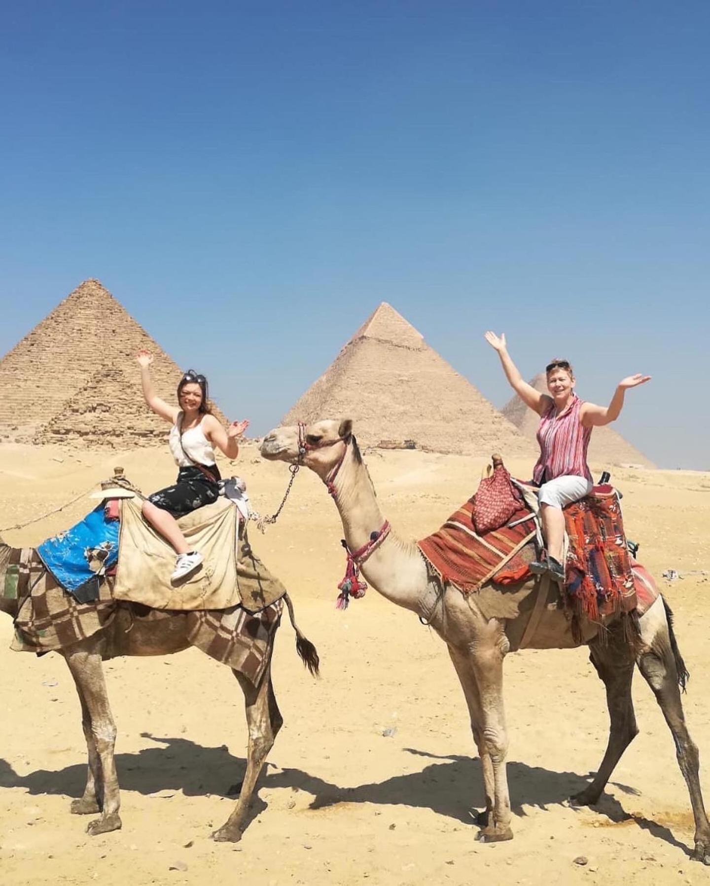Golden Mask Pyramids Inn Kafret el-Gabal Exterior foto
