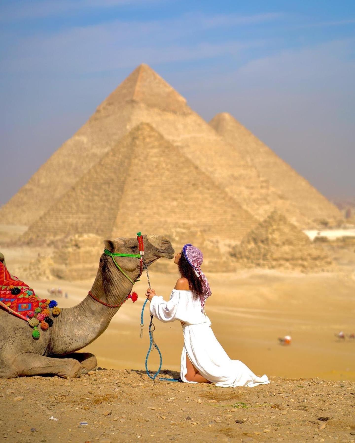 Golden Mask Pyramids Inn Kafret el-Gabal Exterior foto