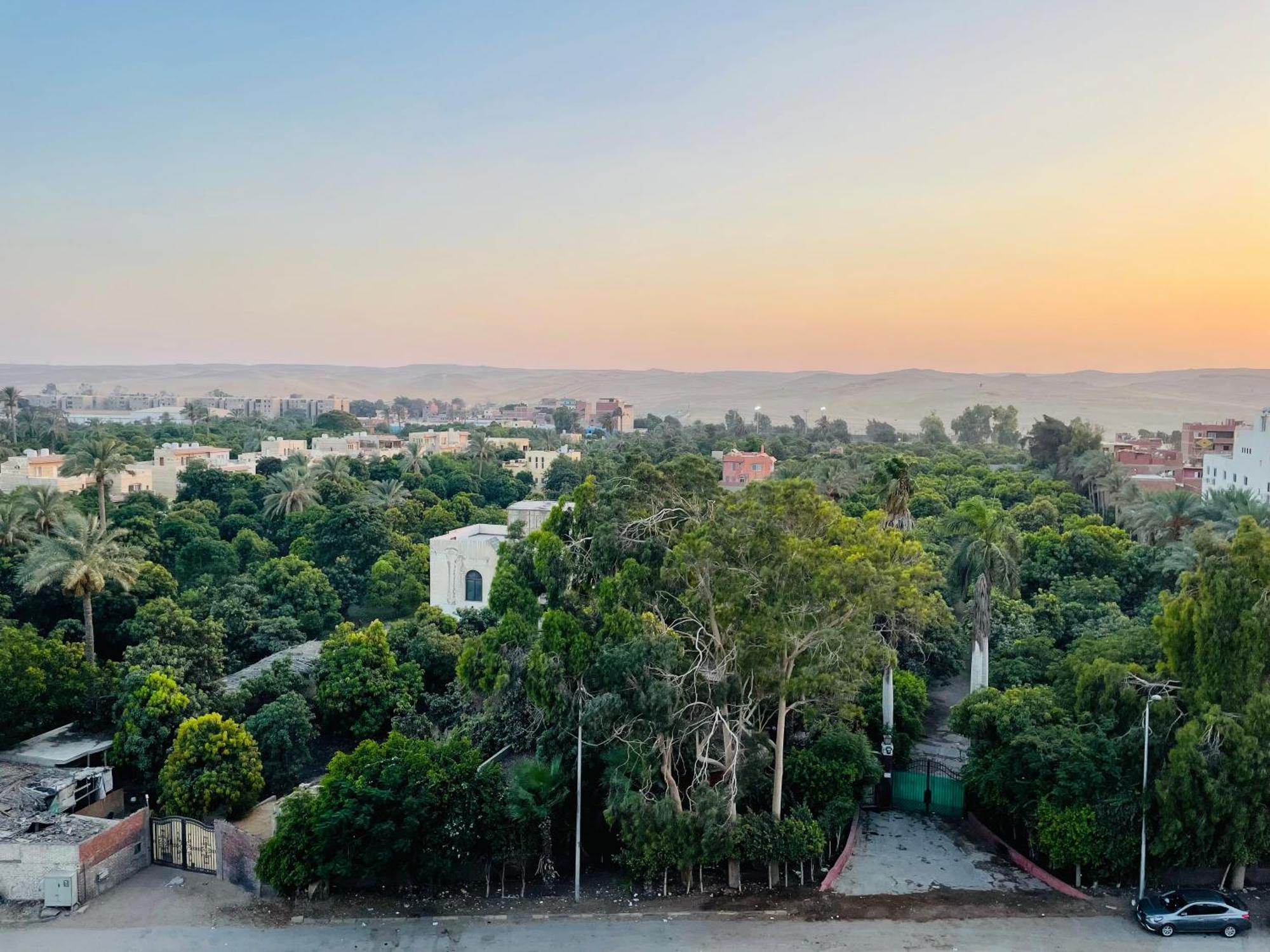 Golden Mask Pyramids Inn Kafret el-Gabal Exterior foto