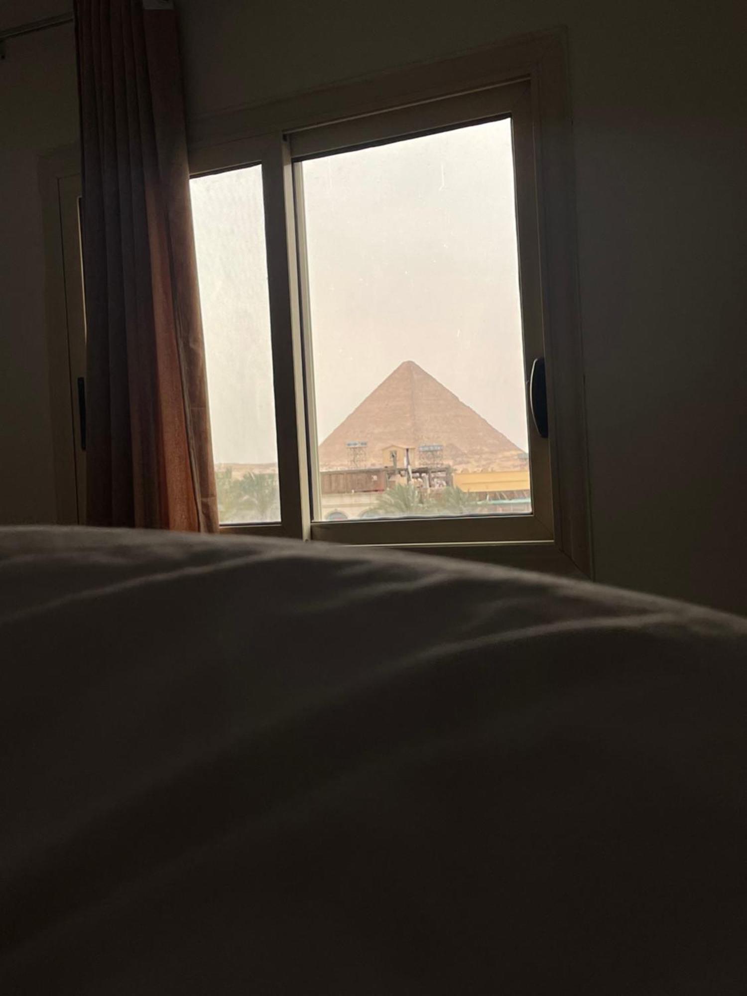Golden Mask Pyramids Inn Kafret el-Gabal Exterior foto
