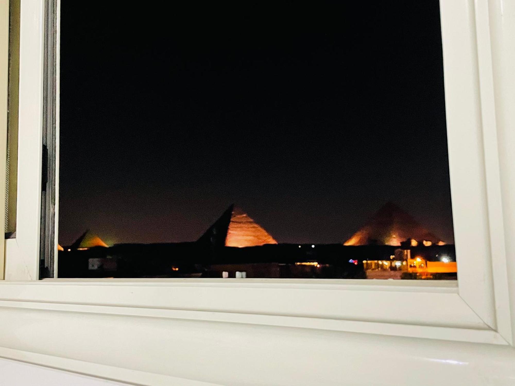 Golden Mask Pyramids Inn Kafret el-Gabal Exterior foto